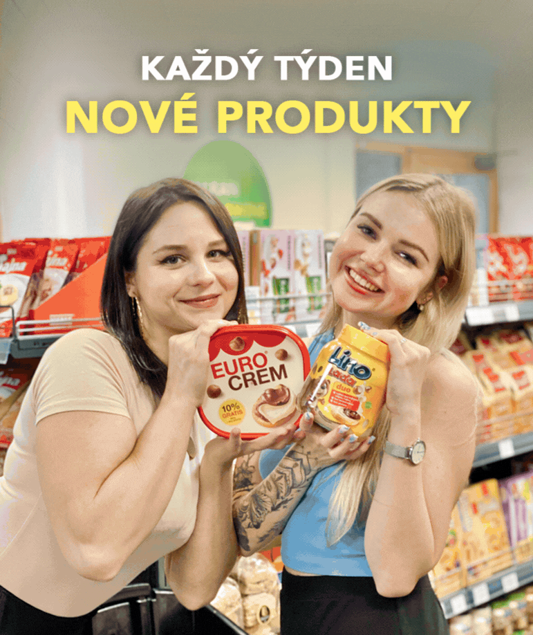 Každý týden nové produkty