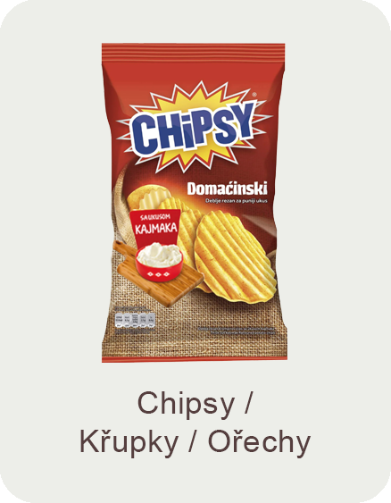 Chipsy a arašídy