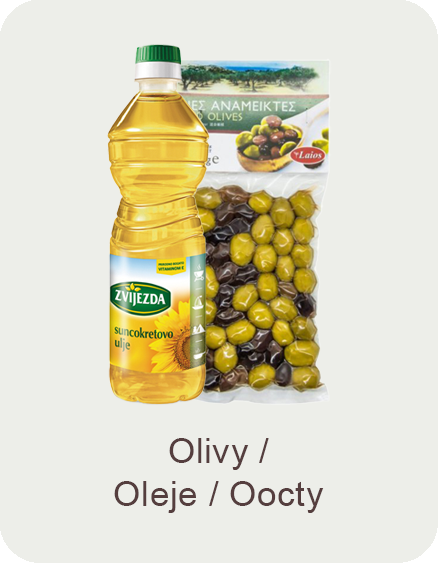 Olivy a oleje