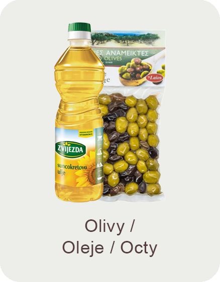 Olivy a oleje
