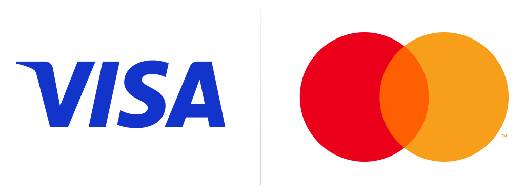 Visa and Mastercard Logos