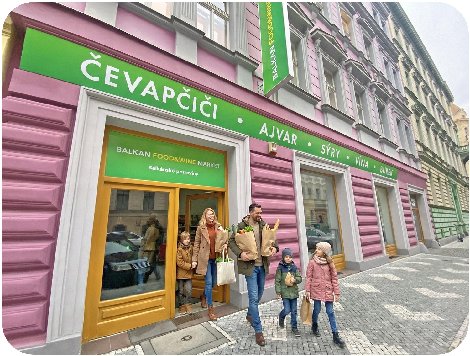 Exterior Balkan Food Market