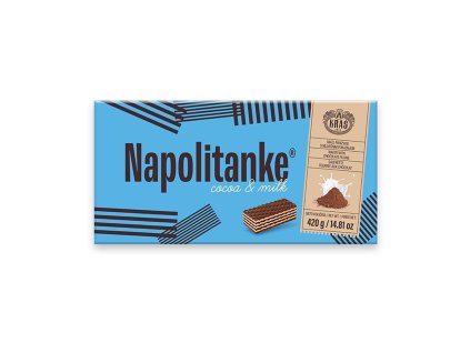 Napolitanke cocoa milk