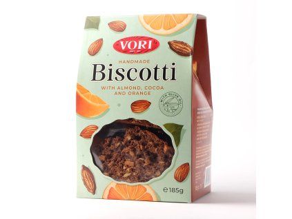 Biscotti with Almond, Cocoa and Orange 1